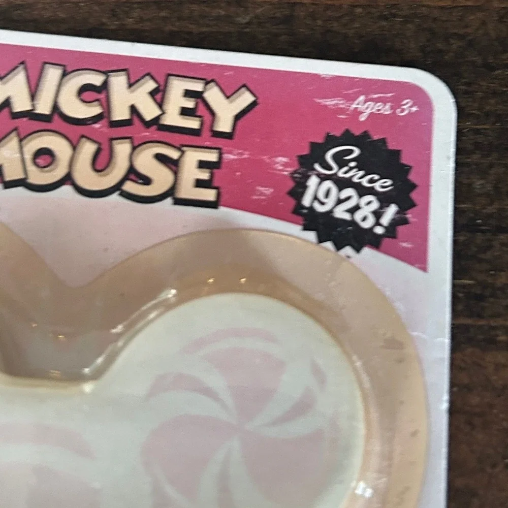 Vintage Disney Mickey Mouse Sticky Notes Peppermint Swirl 60 Sheets Stationery